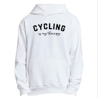 Cycling Is My Therapy Urban Pullover Hoodie