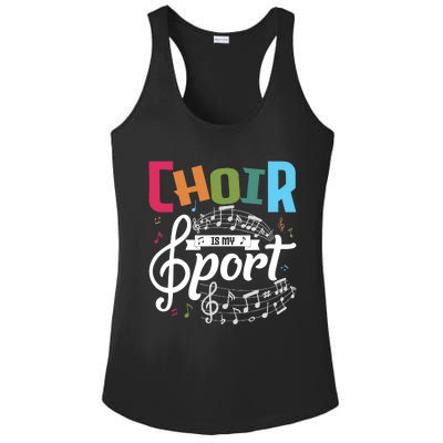 Choir Is My Sport Funny Choir Singer Singing Lover Ladies PosiCharge Competitor Racerback Tank