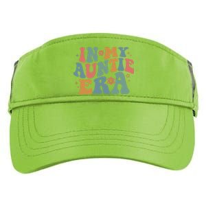 Cute In My Auntie Era Fun Aunt Adult Drive Performance Visor