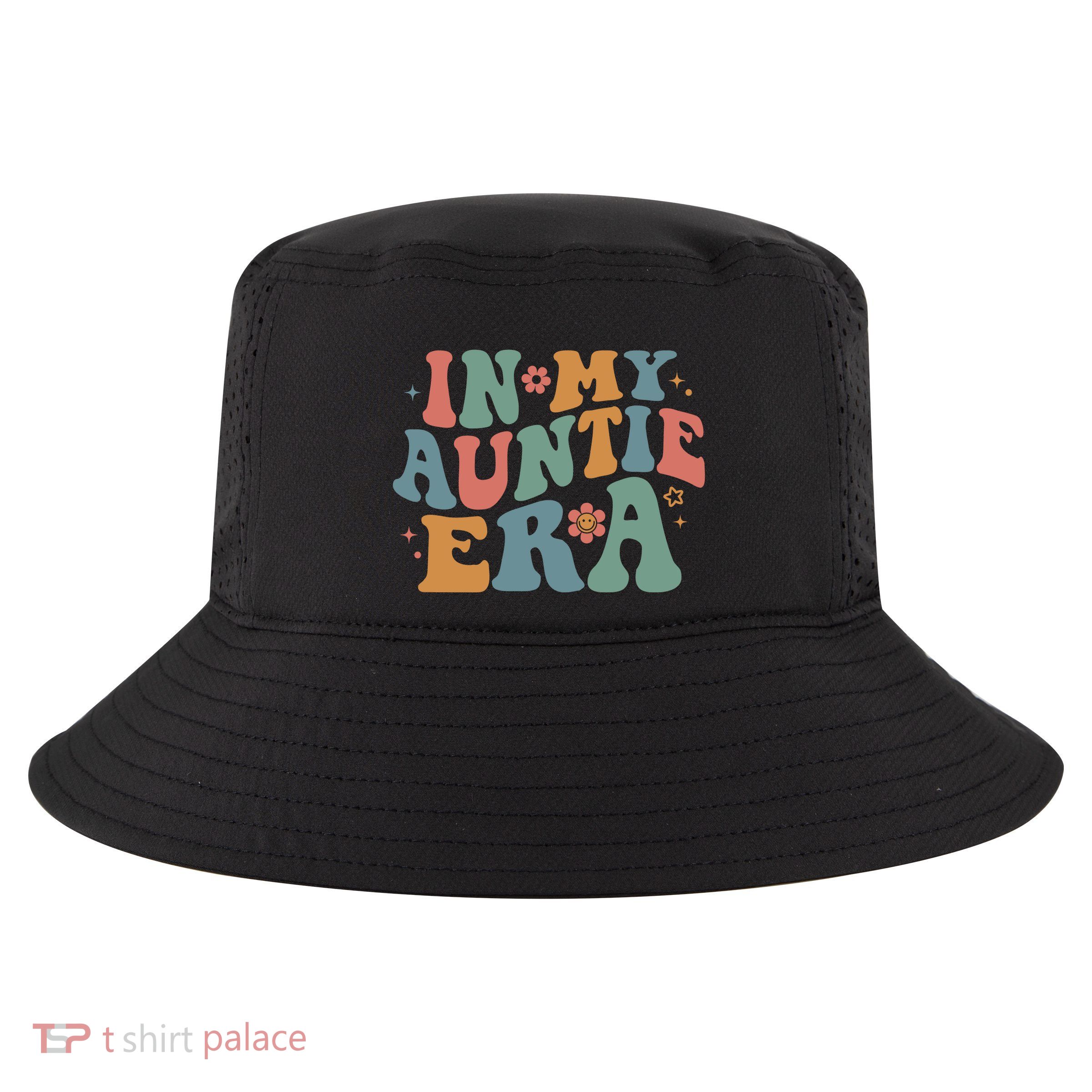 Cute In My Auntie Era Fun Aunt Cool Comfort Performance Bucket Hat