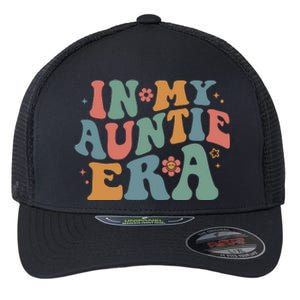 Cute In My Auntie Era Fun Aunt Flexfit Unipanel Trucker Cap