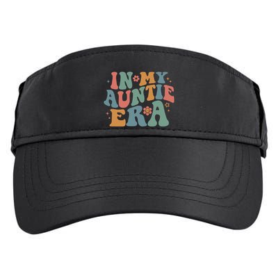 Cute In My Auntie Era Fun Aunt Adult Drive Performance Visor