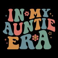 Cute In My Auntie Era Fun Aunt Zip Tote Bag