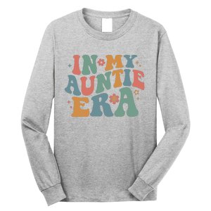 Cute In My Auntie Era Fun Aunt Long Sleeve Shirt