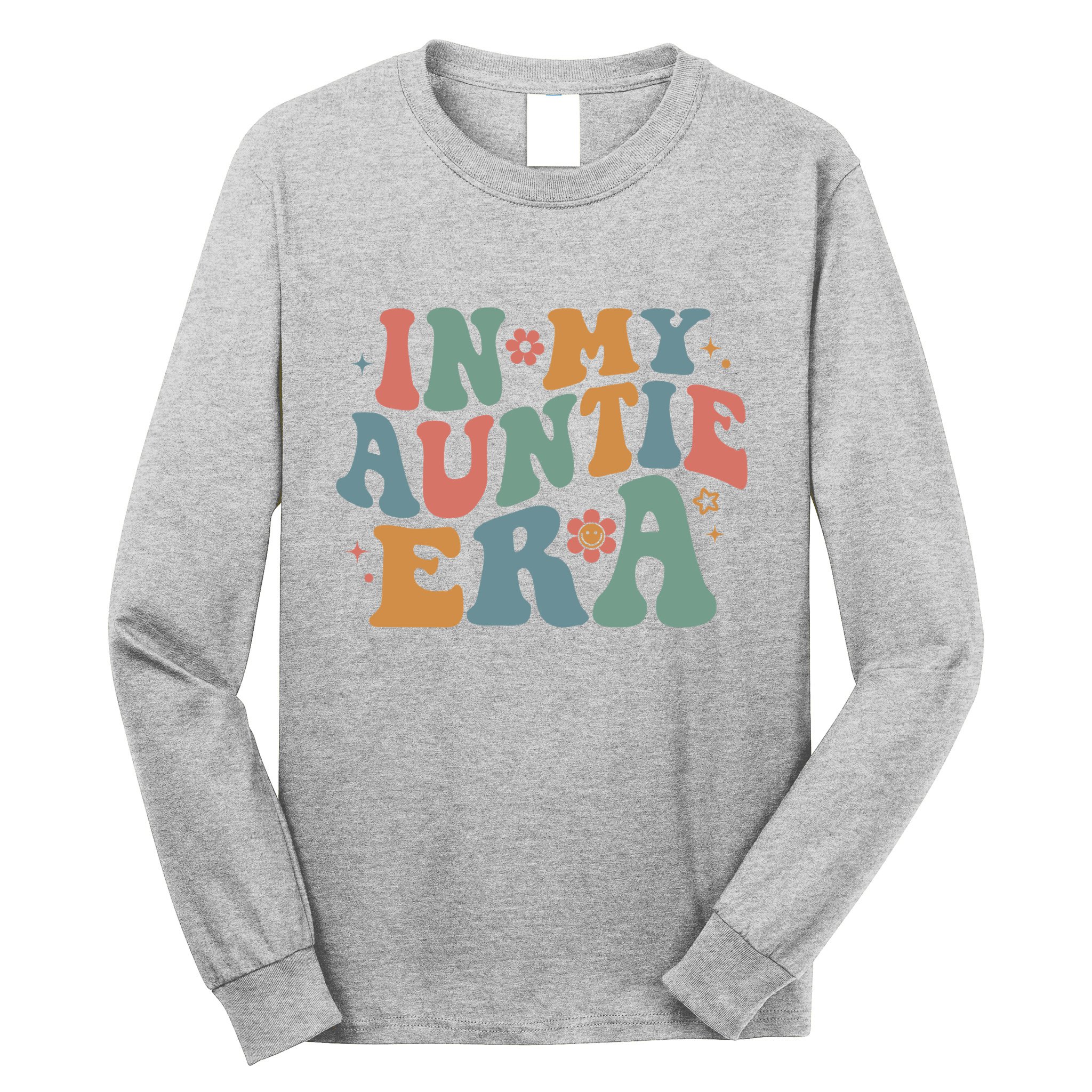 Cute In My Auntie Era Fun Aunt Long Sleeve Shirt