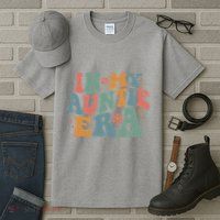 Cute In My Auntie Era Fun Aunt Tall T-Shirt