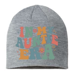 Cute In My Auntie Era Fun Aunt Sustainable Beanie