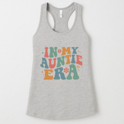 Cute In My Auntie Era Fun Aunt Womens Tank Top