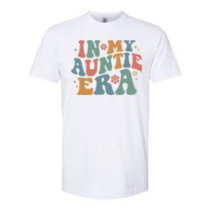 Cute In My Auntie Era Fun Aunt Softstyle CVC T-Shirt