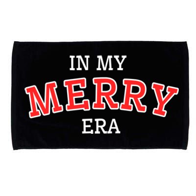 Christmas In My Merry Era Xmas Holiday Christmas Gift Microfiber Hand Towel