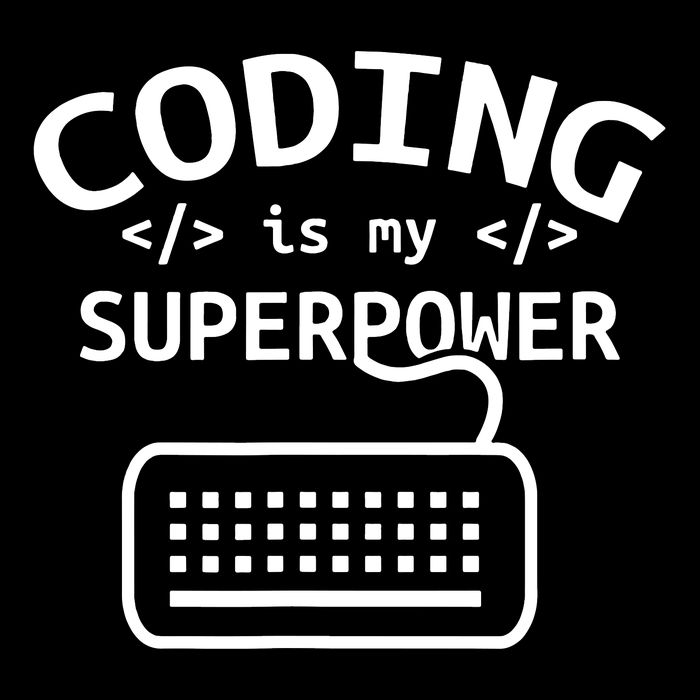 Coding Is My Superpower Coder Code Software Programmer Women's Knotted Racerback Tank