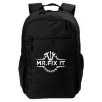 Craft I Mr Fix It I Mechanic Worker Handy Cute Gift Backpack