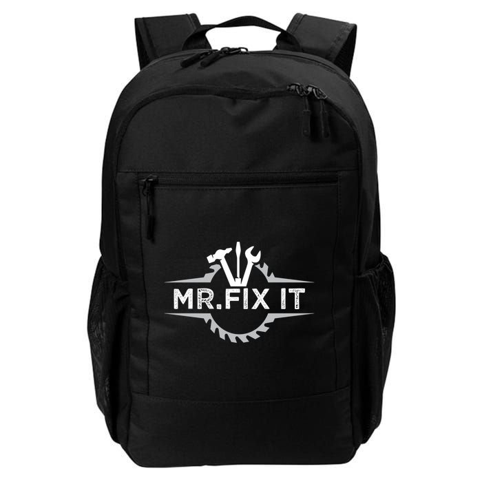Craft I Mr Fix It I Mechanic Worker Handy Cute Gift Backpack