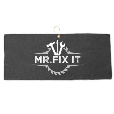 Craft I Mr Fix It I Mechanic Worker Handy Cute Gift Large Microfiber Waffle Golf Towel