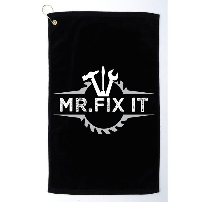 Craft I Mr Fix It I Mechanic Worker Handy Cute Gift Golf Towel