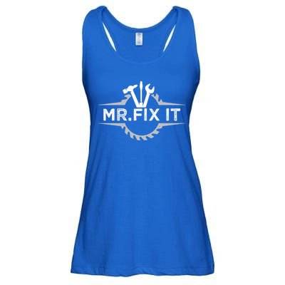 Craft I Mr Fix It I Mechanic Worker Handy Cute Gift Ladies Essential Flowy Tank