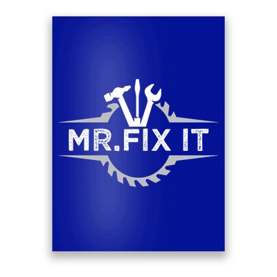 Craft I Mr Fix It I Mechanic Worker Handy Cute Gift Poster