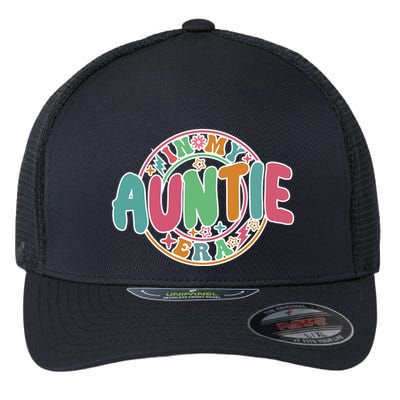 Colorful In My Auntie Era Fun Aunt Flexfit Unipanel Trucker Cap
