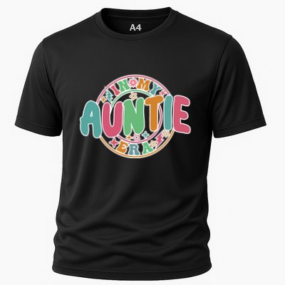 Colorful In My Auntie Era Fun Aunt Cooling Performance Crew T-Shirt