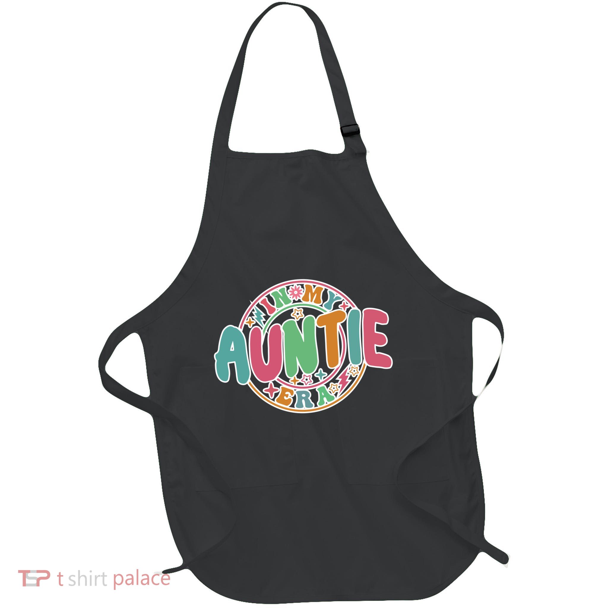Colorful In My Auntie Era Fun Aunt Apron