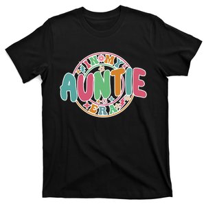 Colorful In My Auntie Era Fun Aunt T-Shirt