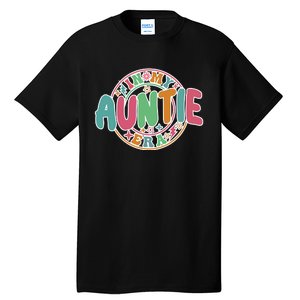 Colorful In My Auntie Era Fun Aunt Tall T-Shirt