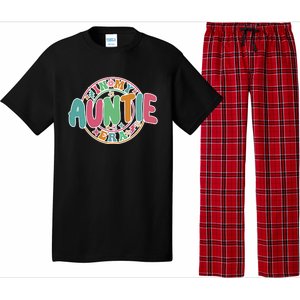 Colorful In My Auntie Era Fun Aunt Pajama Set