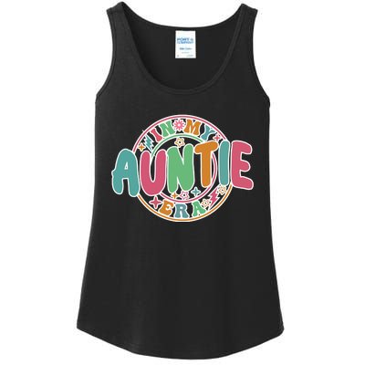 Colorful In My Auntie Era Fun Aunt Ladies Essential Tank