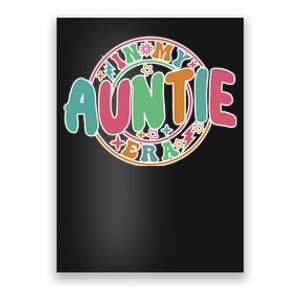 Colorful In My Auntie Era Fun Aunt Poster