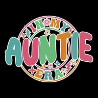 Colorful In My Auntie Era Fun Aunt Baby Bodysuit