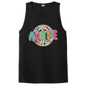 Colorful In My Auntie Era Fun Aunt PosiCharge Competitor Tank