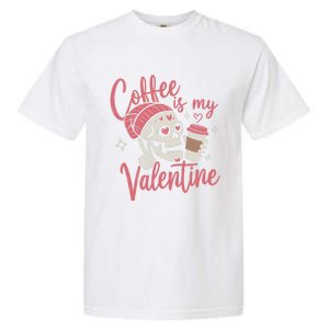 Coffee Is My Valentine Skeleton Couple Lover Garment-Dyed Heavyweight T-Shirt