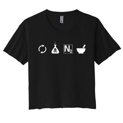 Change Into Medicine Women's Crop Top Tee