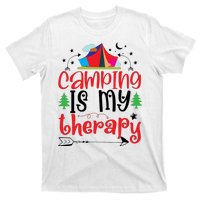 Camping Is My Therapy Funny Camping T-Shirt