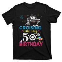 Cruising Into My 50th Birthday Cruise Party T-Shirt