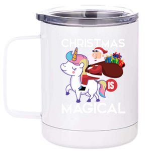 Christmas Is Magical Gift 12 oz Stainless Steel Tumbler Cup