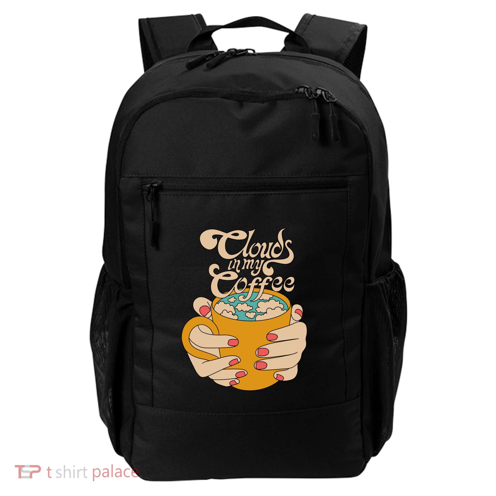 Clouds In My Coffee Daily Commute Backpack