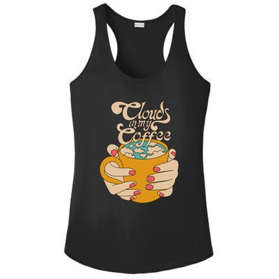 Clouds In My Coffee Ladies PosiCharge Competitor Racerback Tank