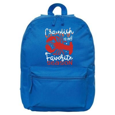 Crawfish Is My Favorite Season Lobster Crayfish Yabbies Meaningful Gift 16 in Basic Backpack