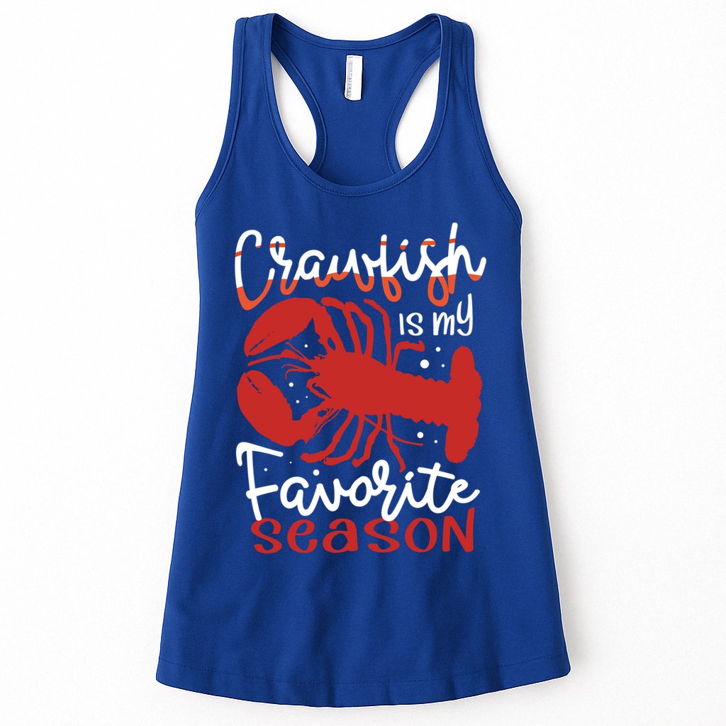Crawfish Is My Favorite Season Lobster Crayfish Yabbies Meaningful Gift Womens Tank Top