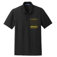 Camera Is My Favorite Sport Photographer And Camera Lover Dry Zone Grid Polo