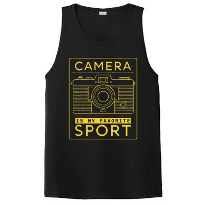 Camera Is My Favorite Sport Photographer And Camera Lover PosiCharge Competitor Tank