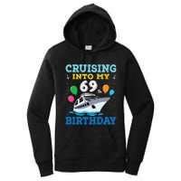 Cruising Into My 69th Birthday Party Women's Pullover Hoodie