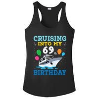 Cruising Into My 69th Birthday Party Ladies PosiCharge Competitor Racerback Tank