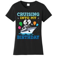 Cruising Into My 69th Birthday Party Women's T-Shirt