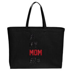 Cute In My Mom Era Cool Mom Mama Life Family Cotton Canvas Jumbo Tote