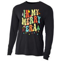 Christmas In My Merry Christmas Era Xmas Holiday Cooling Performance Long Sleeve Crew