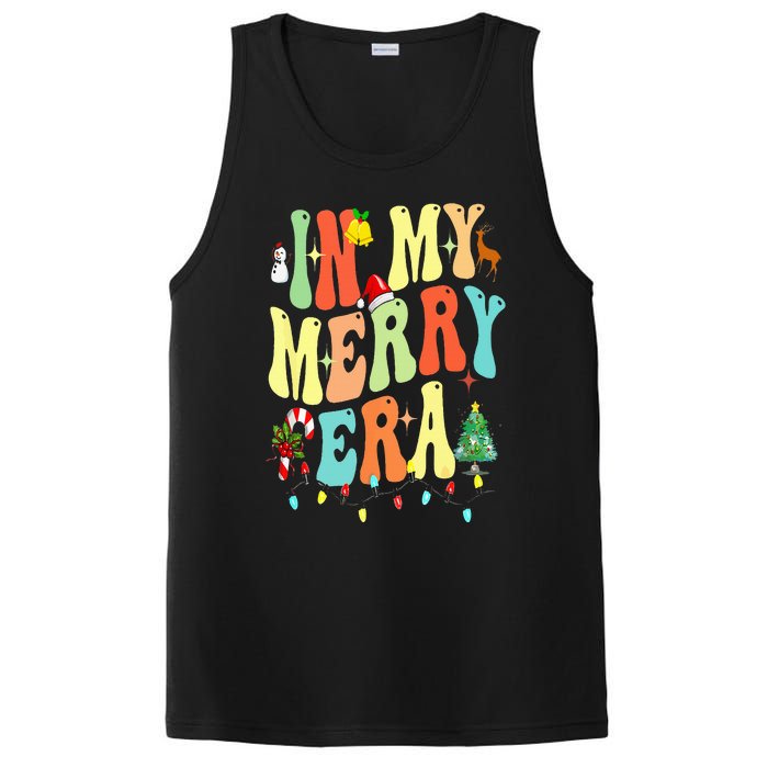 Christmas In My Merry Christmas Era Xmas Holiday PosiCharge Competitor Tank