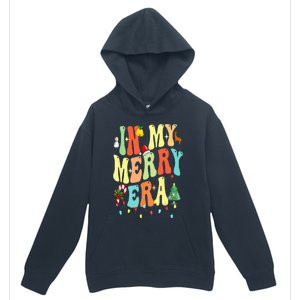 Christmas In My Merry Christmas Era Xmas Holiday Urban Pullover Hoodie