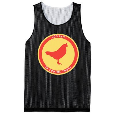 Coq Inu Meme Coq Inu Crypto Coq Inu Beautiful Black Coq Inu Mesh Reversible Basketball Jersey Tank